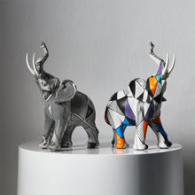 Load image into Gallery viewer, Painting Art Elephant Sculptures - creative design
