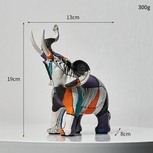 Load image into Gallery viewer, Painting Art Elephant Sculptures - creative design
