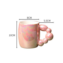 Load image into Gallery viewer, Mugs 400ml Glazed Pearls - ceramic &amp; porcelain
