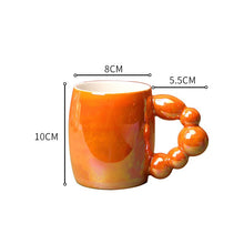 Load image into Gallery viewer, Mugs 400ml Glazed Pearls - ceramic &amp; porcelain
