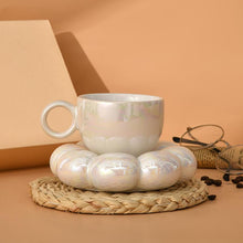 Load image into Gallery viewer, Cup and Saucer Pearls - ceramic &amp; porcelain
