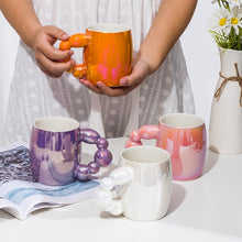 Load image into Gallery viewer, Mugs 400ml Glazed Pearls - ceramic &amp; porcelain
